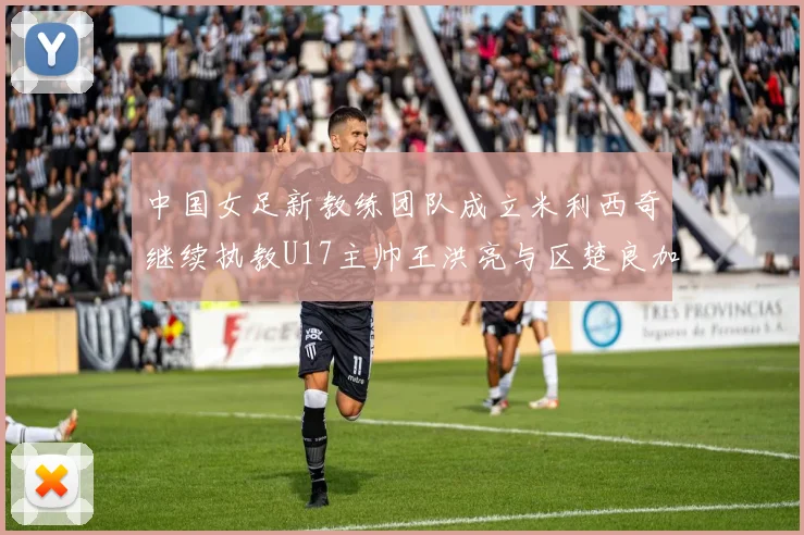 中国女足新教练团队成立米利西奇继续执教U17主帅王洪亮与区楚良加盟